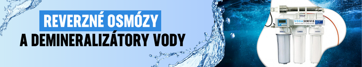 Reverzné osmózy a demineralizátory vody